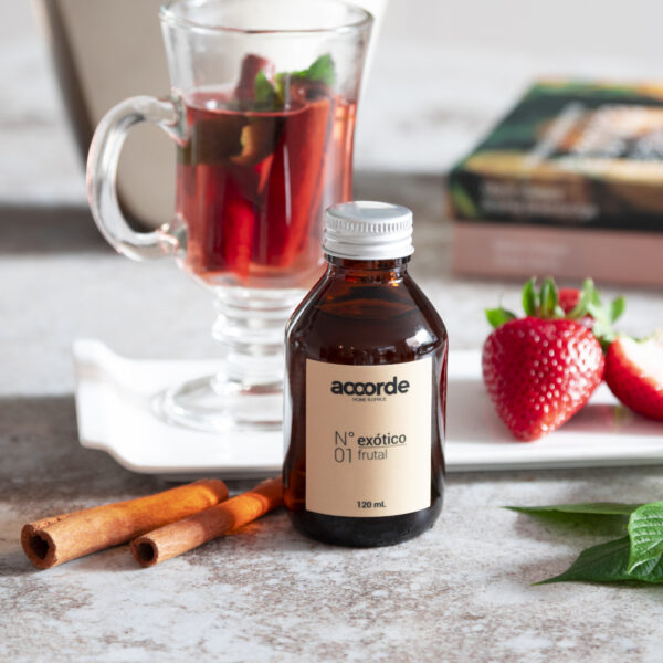 Frasco de fragancia para difusores de aroma accorde